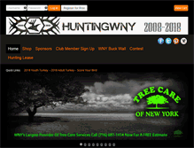 Tablet Screenshot of huntingwny.com